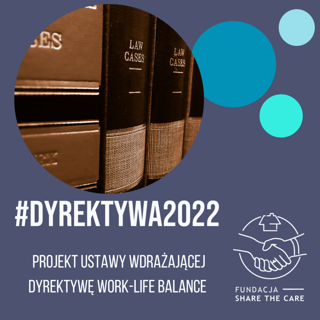 Projekt ustawy wdrażające dyrektywę work-life balance