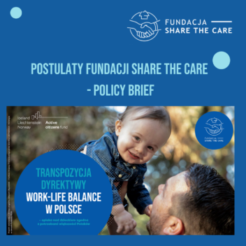 Wdrożenie dyrektywy work-life balance – postulaty fundacji