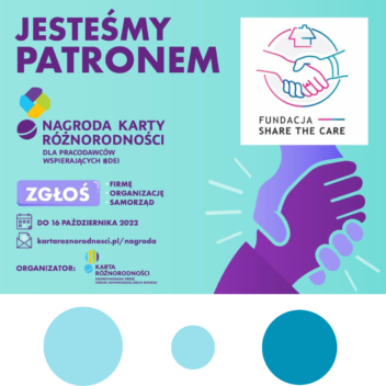 Fundacja Share the Care patronem nagrody Karty Różnorodności