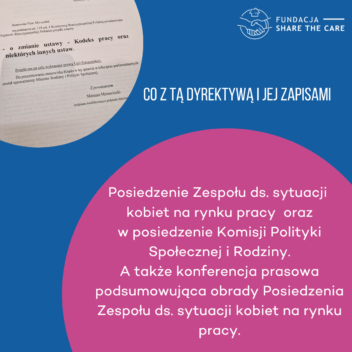 Z życia dyrektywy work life balance…