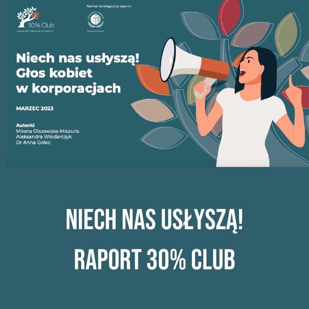 Niech nas usłyszą! Raport 30% Club
