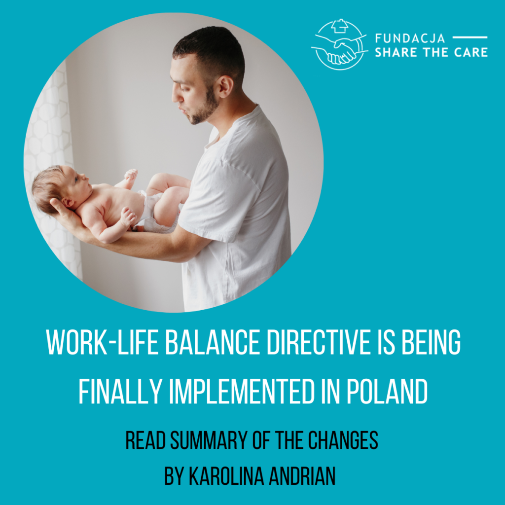 The work-life balance directive is finally being implemented in Poland!