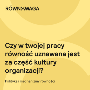 Fundacja Share the Care organizatorem konkursu RównoWaga