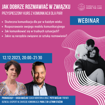Jak dobrze rozmawiać w związku-Webinar