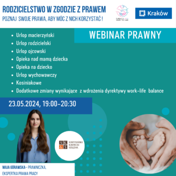 Webinar Prawny- Rodzicielstwo w zgodzie z prawem