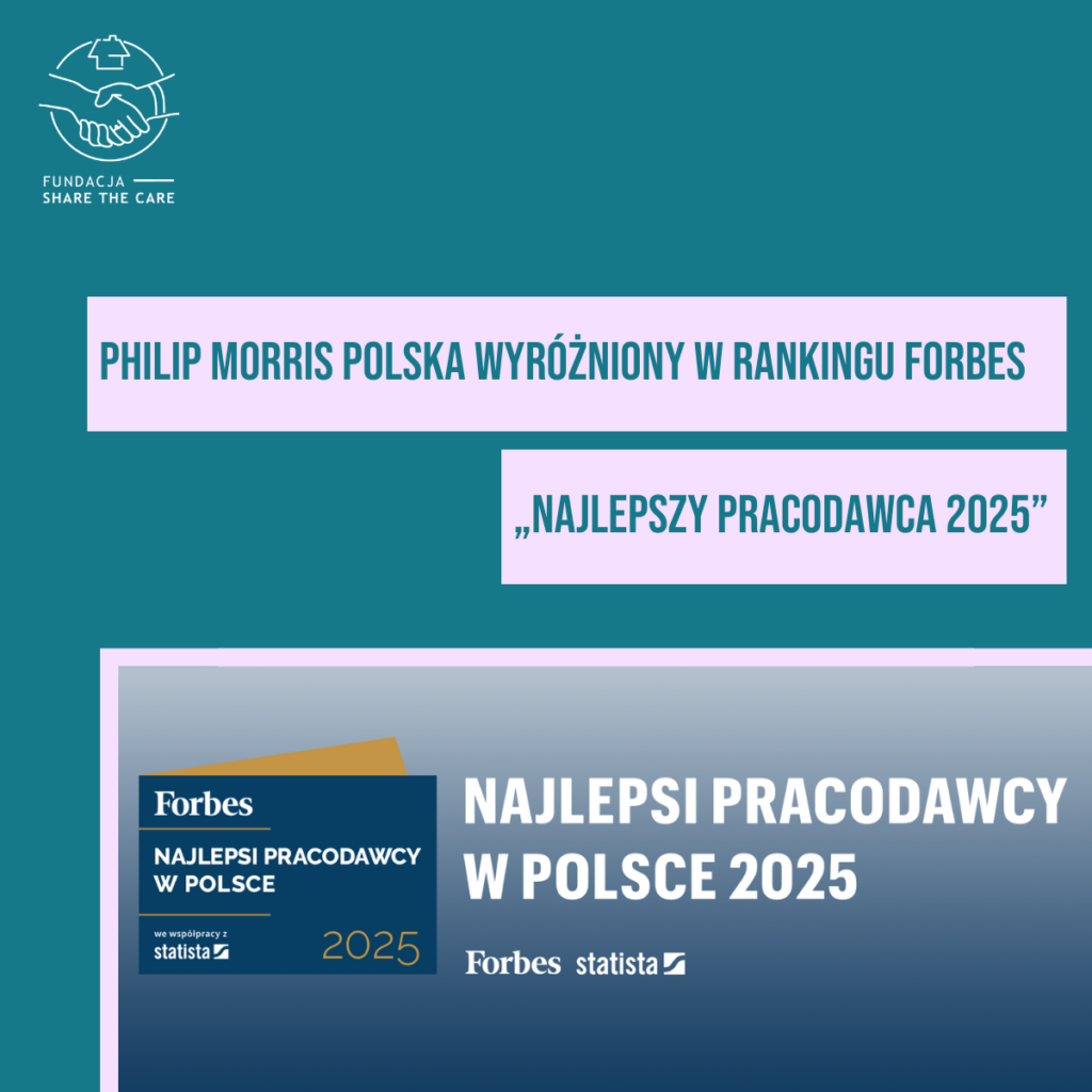 Philip Morris Polska wyróżniony w rankingu  „Najlepszy Pracodawca 2025”  