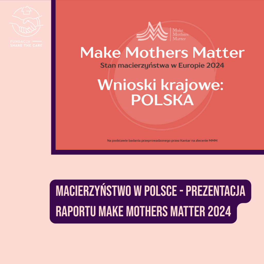 Macierzyństwo w Polsce – Prezentacja raportu Make Mothers Matter 2024