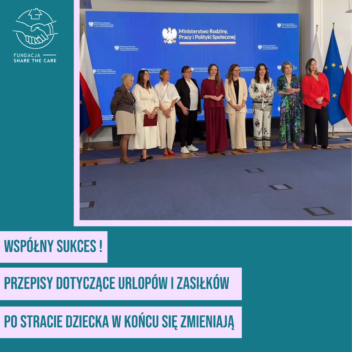 Ważne zmiany dla rodziców po stracie dziecka